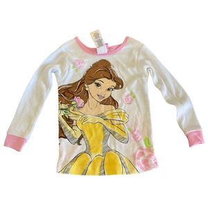 Disney Princess Belle Long Sleeve Top T-Shirt Size 18M 18 Months NWOT